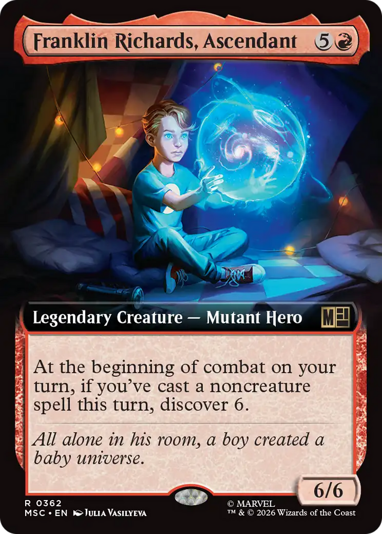 Franklin Richards, Ascendant (Extended Art) [Marvel Super Heroes Commander] | Gear Gaming Fayetteville