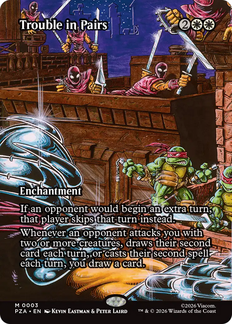 Trouble in Pairs (Borderless) [Teenage Mutant Ninja Turtles Eternal-Legal] | Gear Gaming Fayetteville