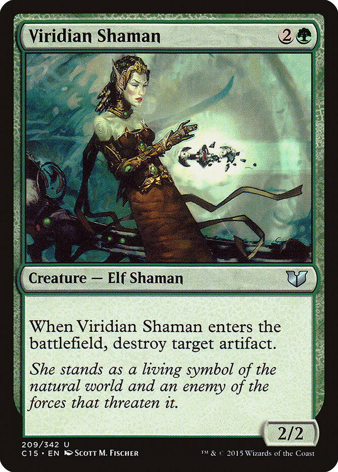 Viridian Shaman [Commander 2015] | Gear Gaming Fayetteville