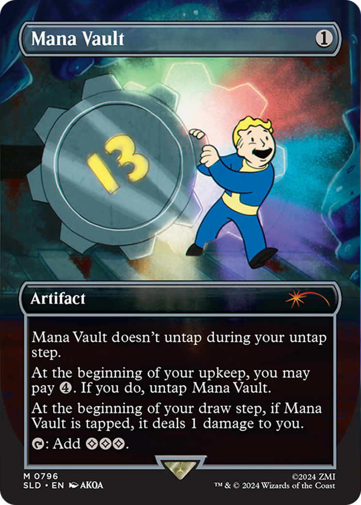 Mana Vault (Rainbow Foil) [Secret Lair Drop Series] | Gear Gaming Fayetteville