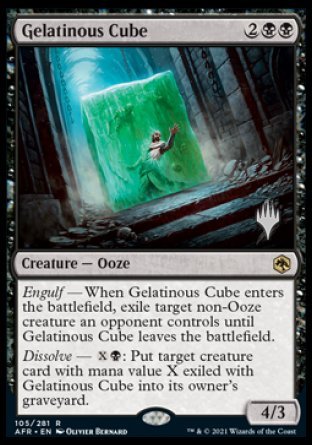 Gelatinous Cube (Promo Pack) [Dungeons & Dragons: Adventures in the Forgotten Realms Promos] | Gear Gaming Fayetteville