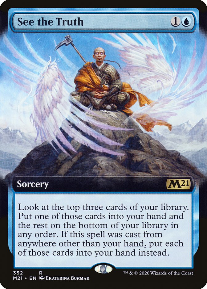 See the Truth (Extended Art) [Core Set 2021] | Gear Gaming Fayetteville