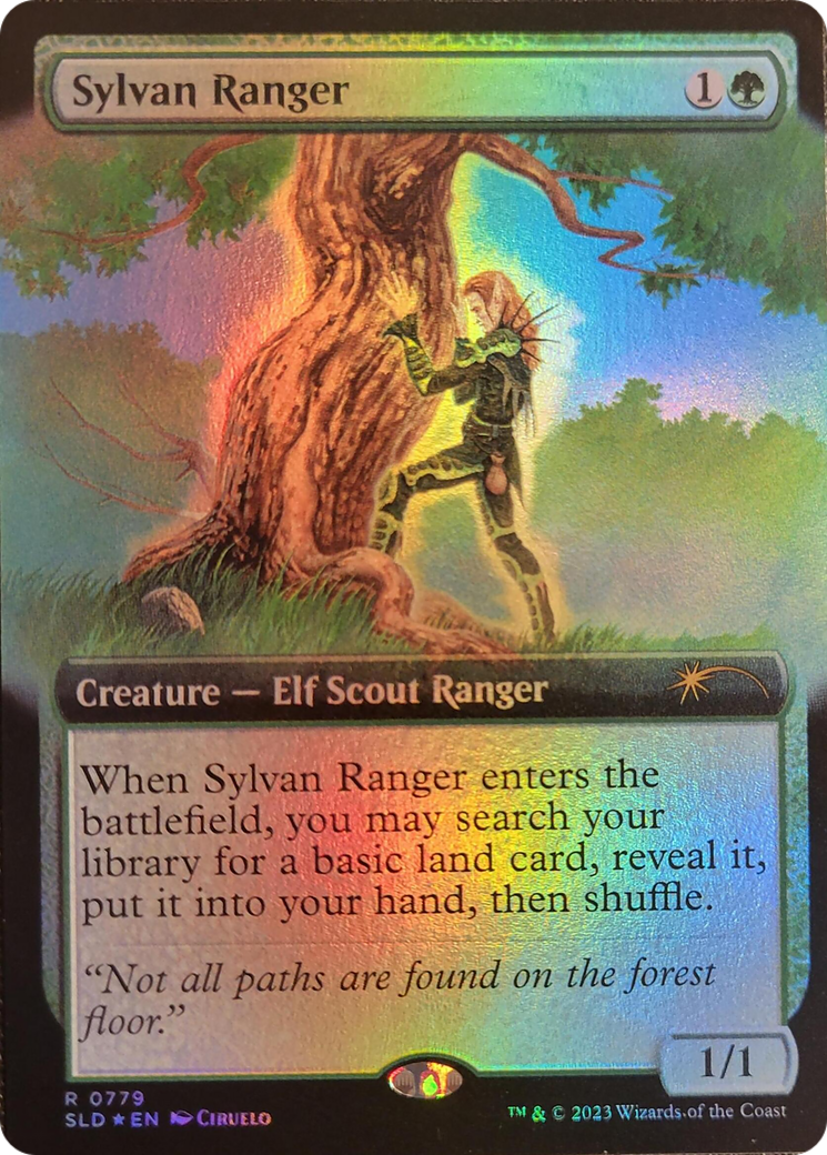 Sylvan Ranger (Extended Art) [Secret Lair Drop Series] | Gear Gaming Fayetteville