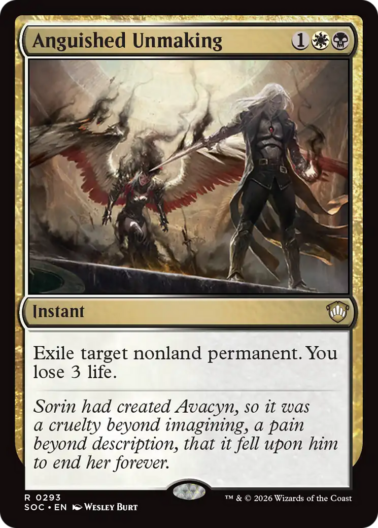 Anguished Unmaking [Secrets of Strixhaven Commander] | Gear Gaming Fayetteville