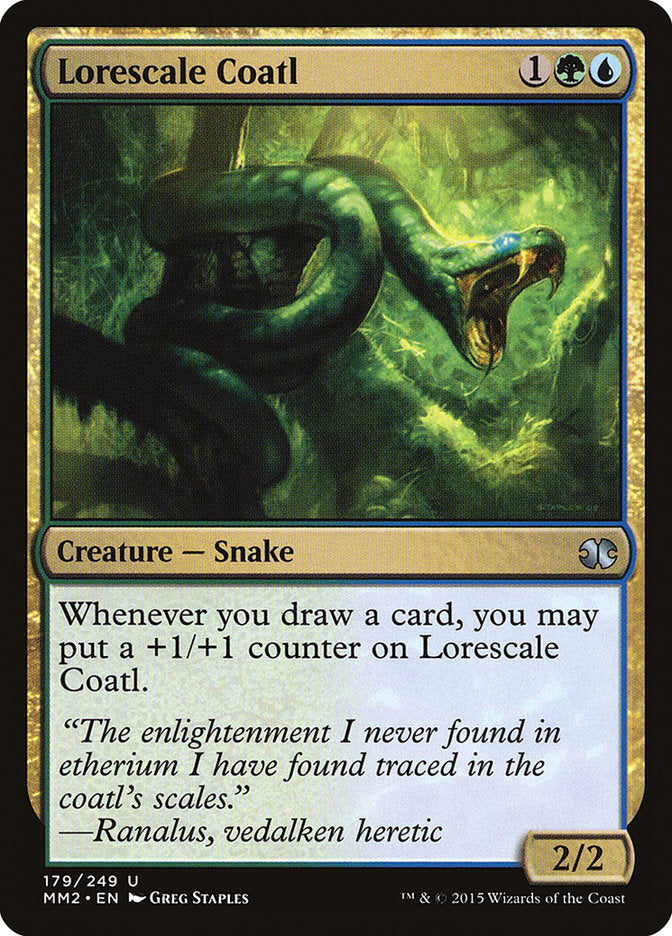 Lorescale Coatl [Modern Masters 2015] | Gear Gaming Fayetteville