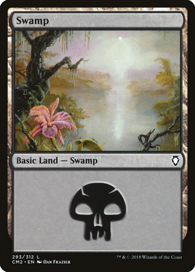 Swamp (293) [Commander Anthology Volume II] | Gear Gaming Fayetteville
