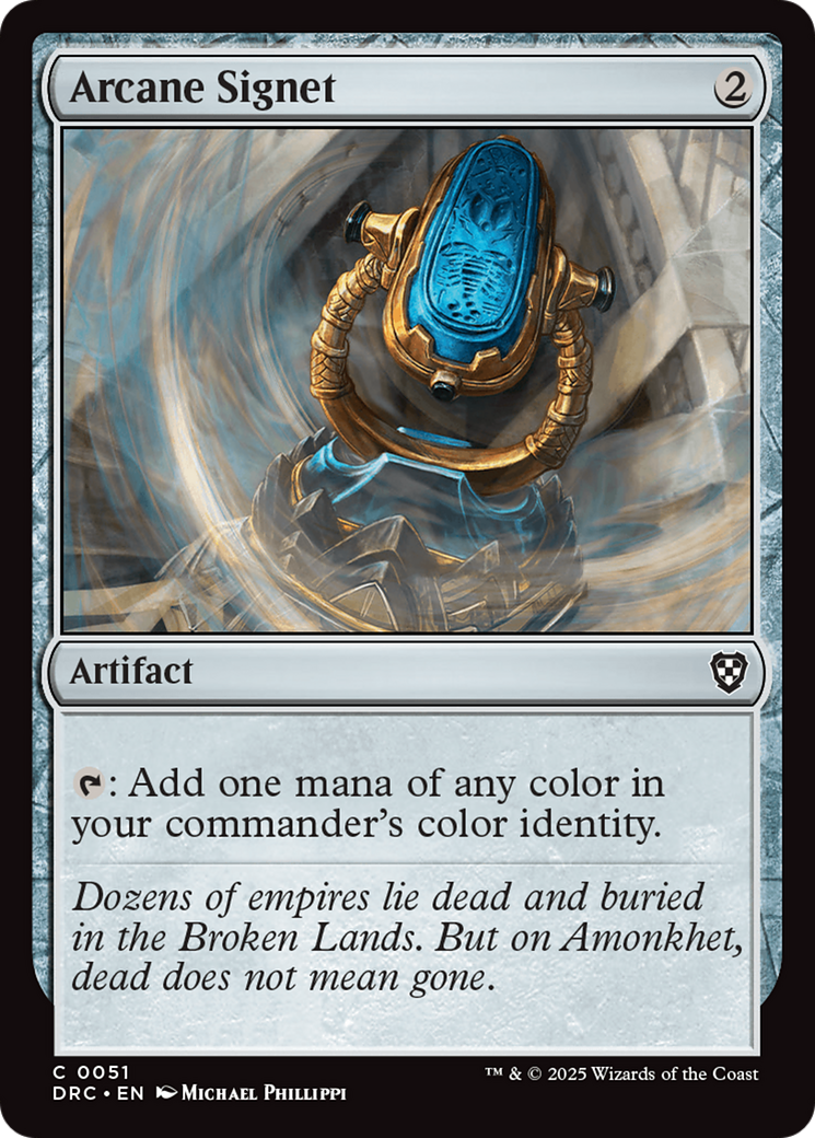 Arcane Signet [Aetherdrift Commander] | Gear Gaming Fayetteville