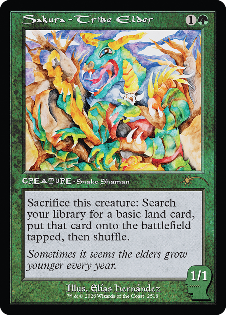 Sakura-Tribe Elder (2518) [Secret Lair Drop Series] | Gear Gaming Fayetteville