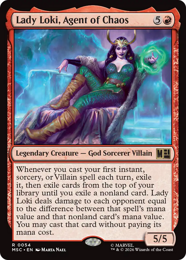 Lady Loki, Agent of Chaos [Marvel Super Heroes Commander] | Gear Gaming Fayetteville
