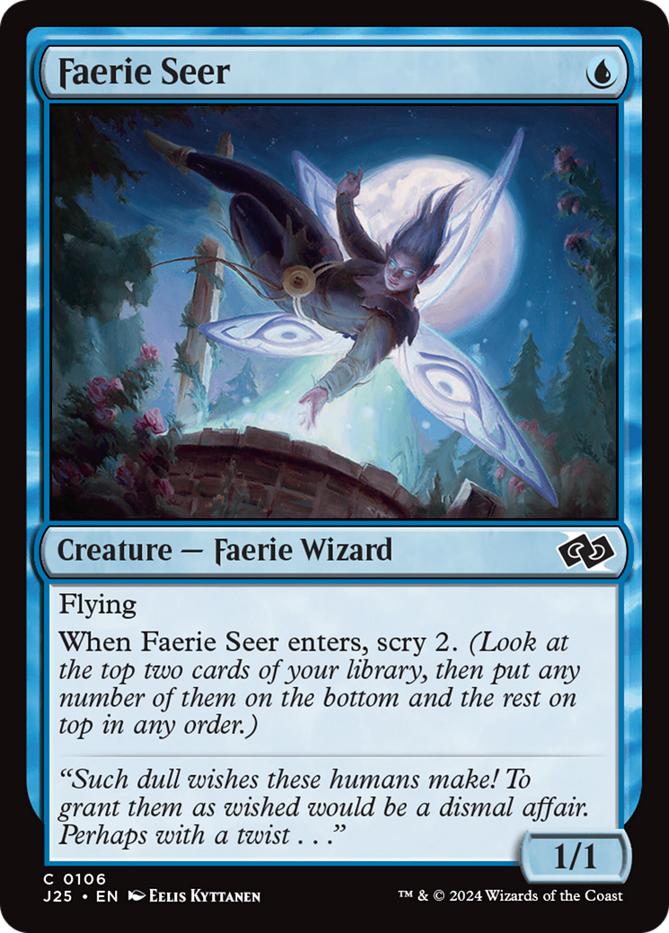 Faerie Seer [Foundations Jumpstart] | Gear Gaming Fayetteville