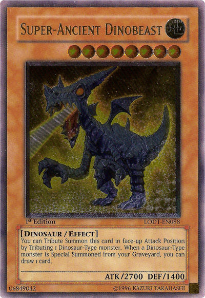 Super-Ancient Dinobeast [LODT-EN088] Ultimate Rare | Gear Gaming Fayetteville