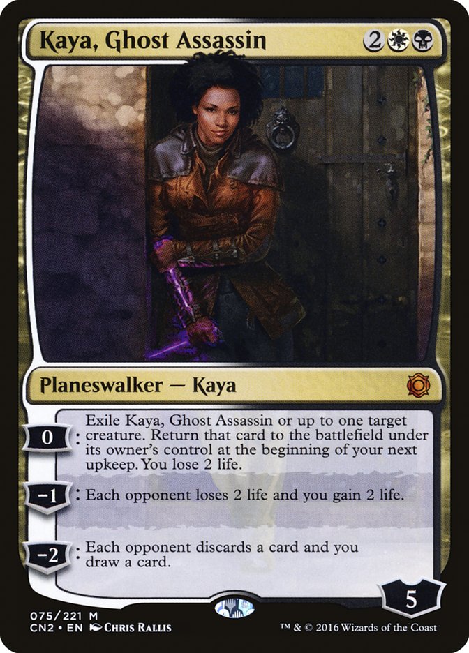 Kaya, Ghost Assassin (075/221) [Conspiracy: Take the Crown] | Gear Gaming Fayetteville