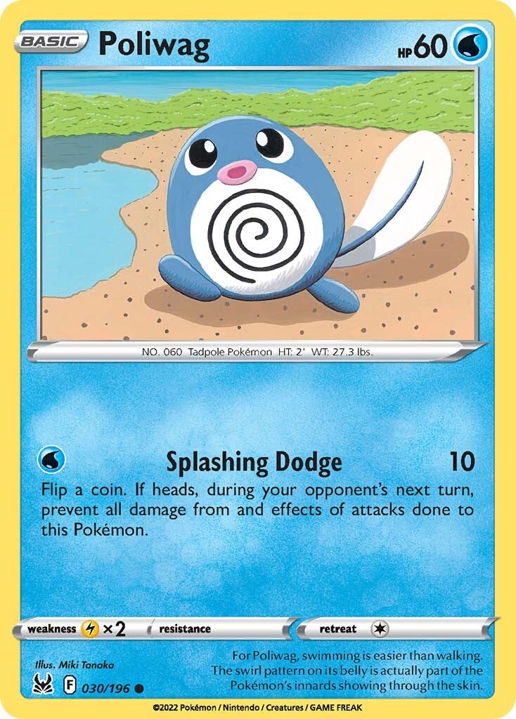 Poliwag (030/196) [Sword & Shield: Lost Origin] | Gear Gaming Fayetteville