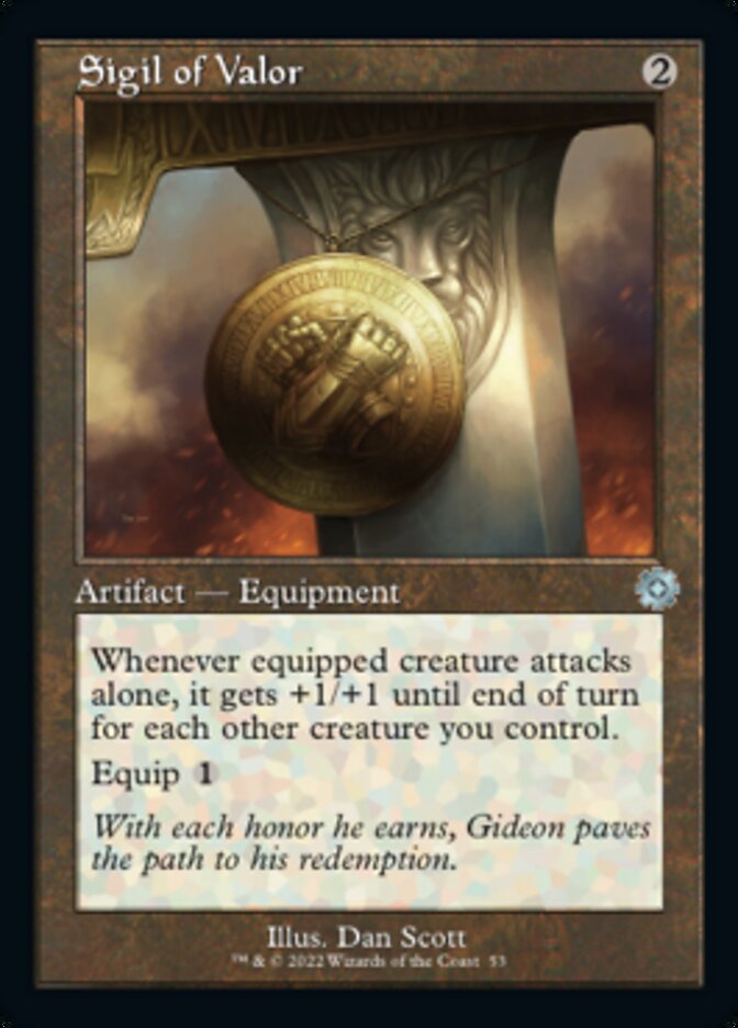 Sigil of Valor (Retro) [The Brothers' War Retro Artifacts] | Gear Gaming Fayetteville