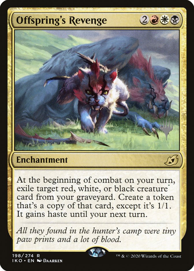 Offspring's Revenge (Promo Pack) [Ikoria: Lair of Behemoths Promos] | Gear Gaming Fayetteville
