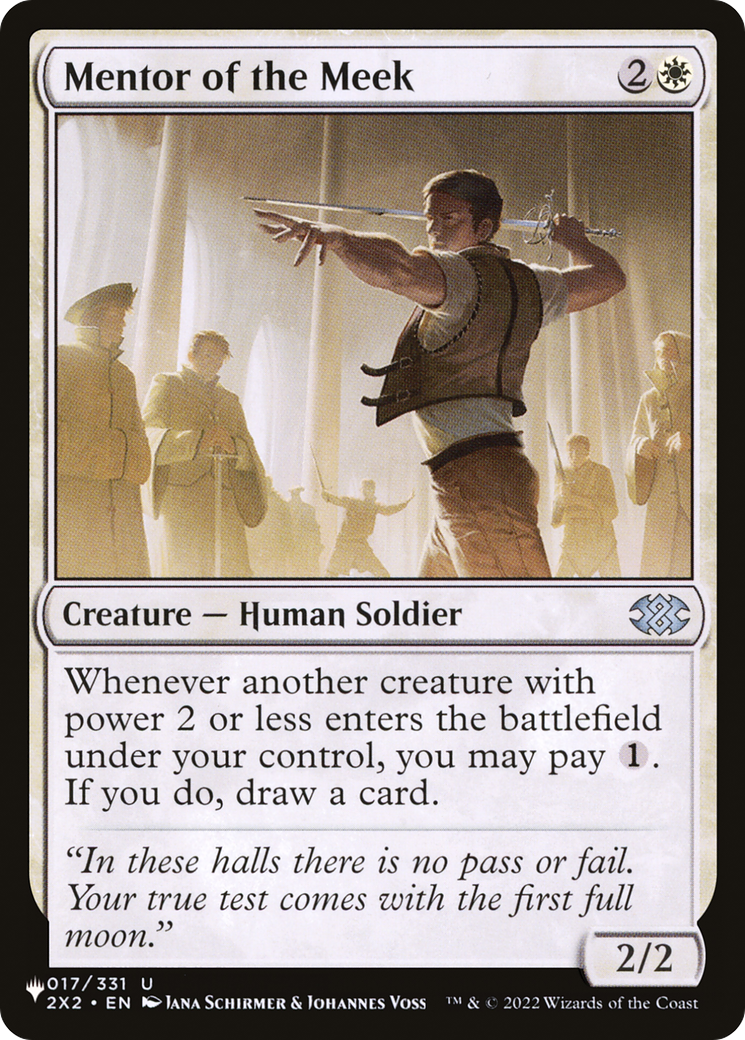 Mentor of the Meek [The List] | Gear Gaming Fayetteville