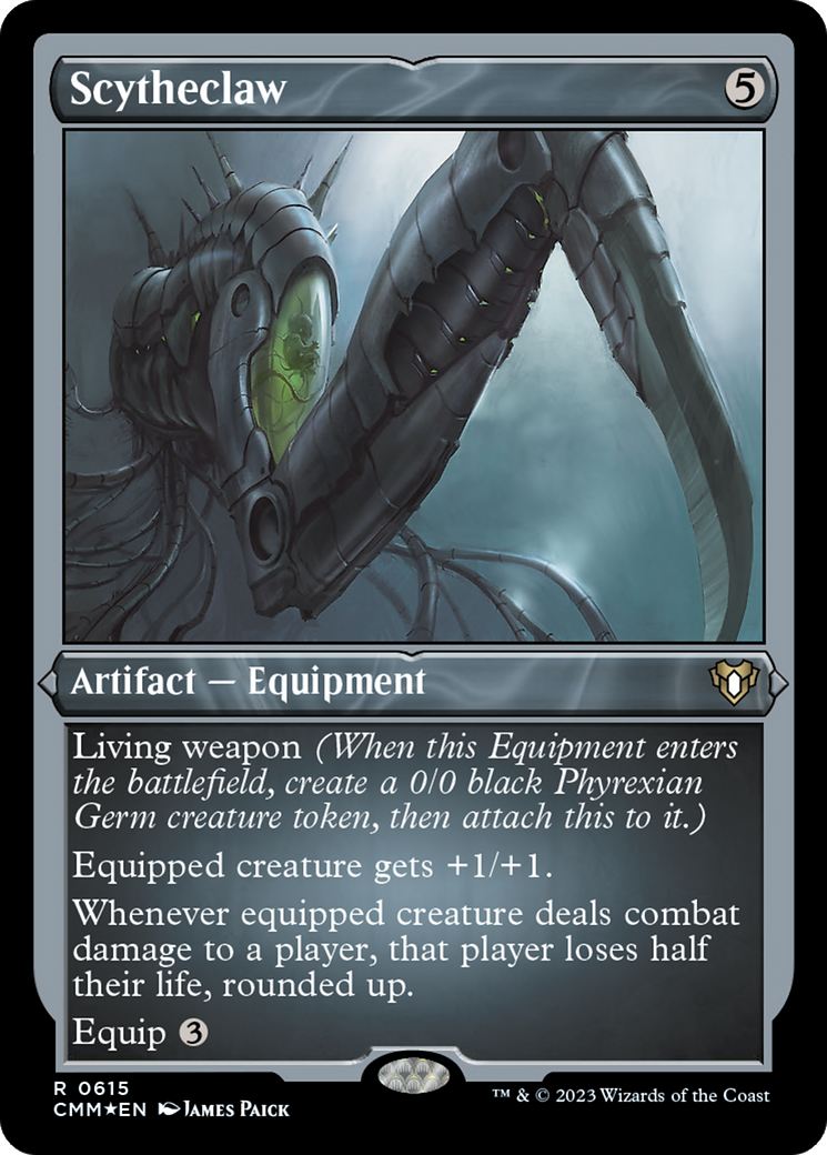 Scytheclaw (Foil Etched) [Commander Masters] | Gear Gaming Fayetteville