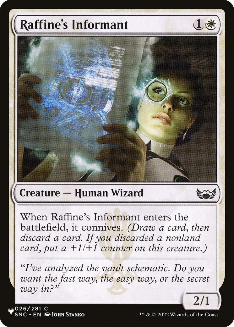 Raffine's Informant [The List Reprints] | Gear Gaming Fayetteville