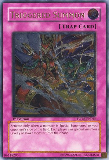 Triggered Summon [FOTB-EN046] Ultimate Rare | Gear Gaming Fayetteville
