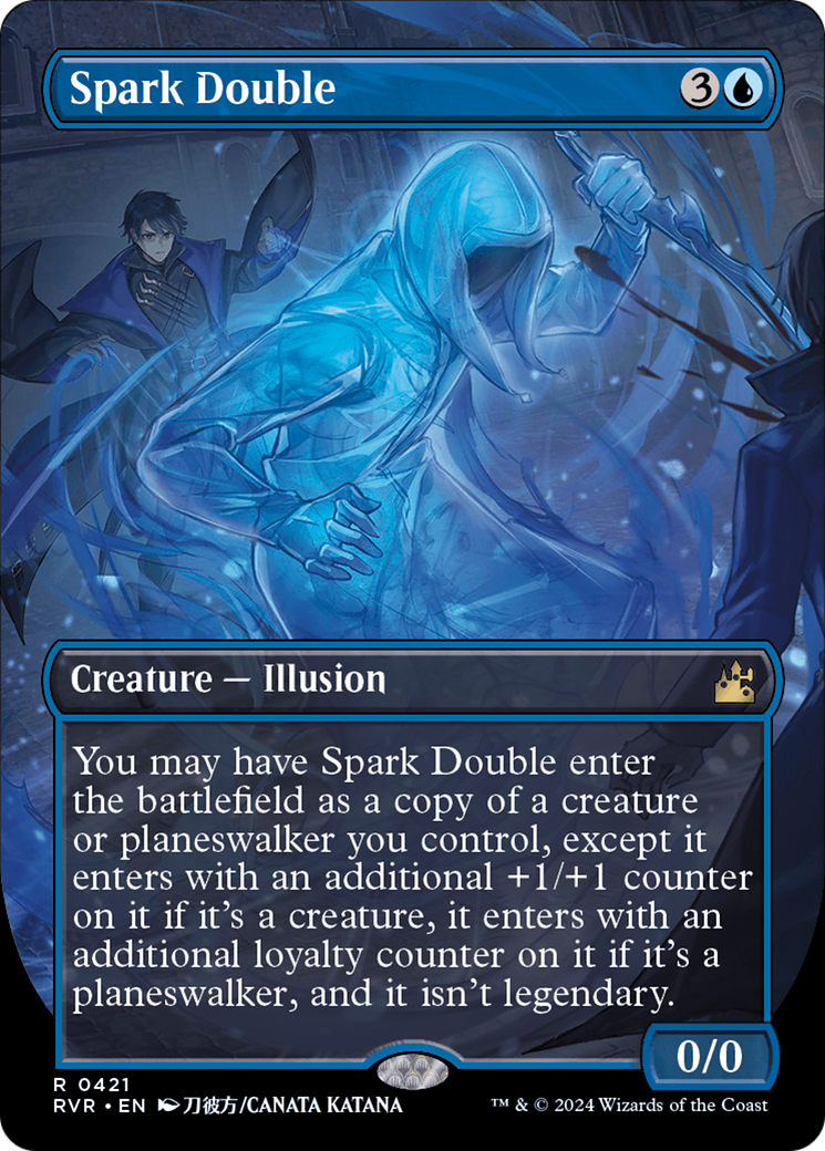 Spark Double (Anime Borderless) [Ravnica Remastered] | Gear Gaming Fayetteville