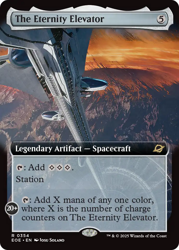 The Eternity Elevator (Extended Art) [Edge of Eternities] | Gear Gaming Fayetteville