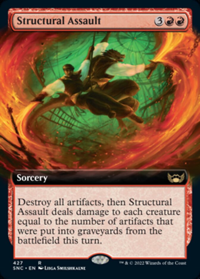 Structural Assault (Extended Art) [Streets of New Capenna] | Gear Gaming Fayetteville