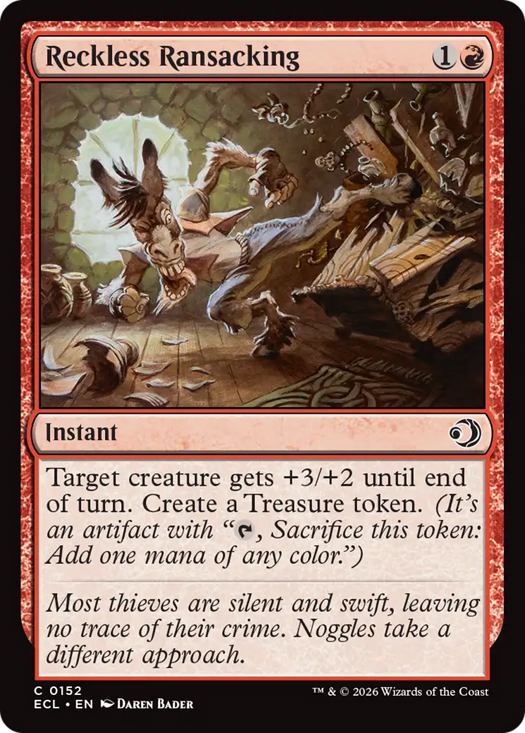 Reckless Ransacking [Lorwyn Eclipsed] | Gear Gaming Fayetteville