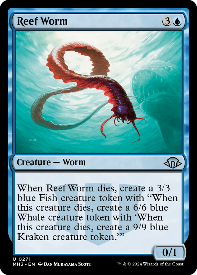 Reef Worm [Modern Horizons 3] | Gear Gaming Fayetteville