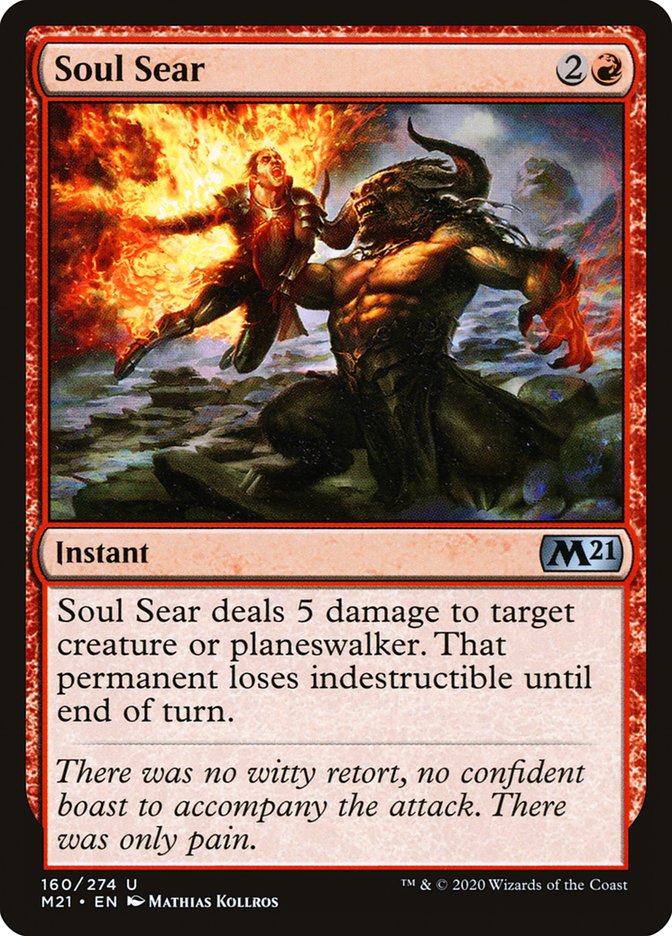 Soul Sear [Core Set 2021] | Gear Gaming Fayetteville
