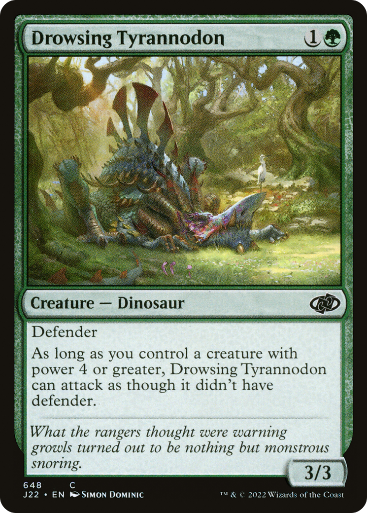 Drowsing Tyrannodon [Jumpstart 2022] | Gear Gaming Fayetteville
