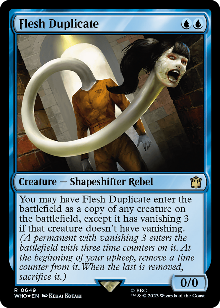 Flesh Duplicate (Surge Foil) [Doctor Who] | Gear Gaming Fayetteville