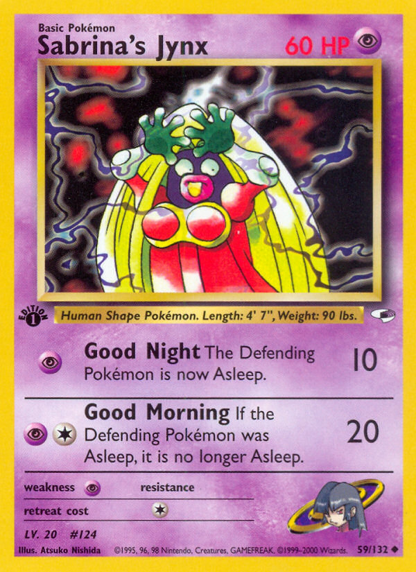 Sabrina's Jynx (59/132) [Gym Heroes 1st Edition] | Gear Gaming Fayetteville