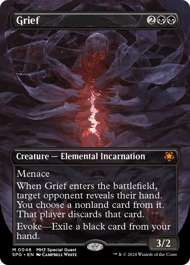 Grief (Borderless) [Modern Horizons 3 Special Guests] | Gear Gaming Fayetteville