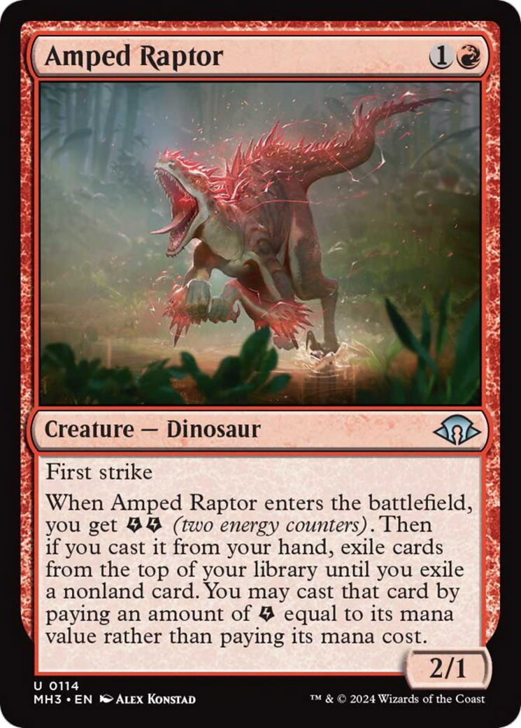 Amped Raptor [Modern Horizons 3] | Gear Gaming Fayetteville