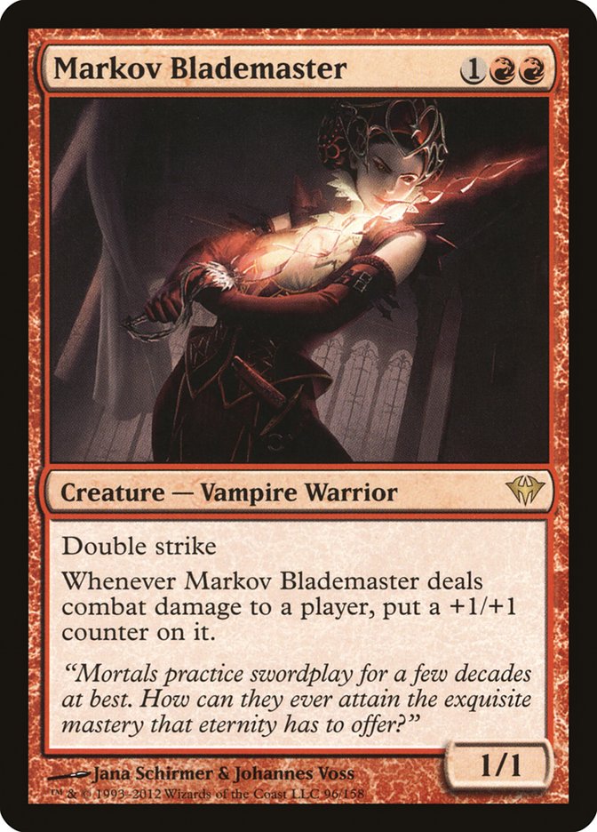Markov Blademaster [Dark Ascension] | Gear Gaming Fayetteville