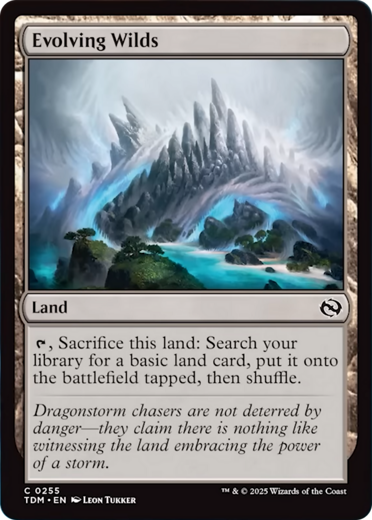 Evolving Wilds [Tarkir: Dragonstorm] | Gear Gaming Fayetteville