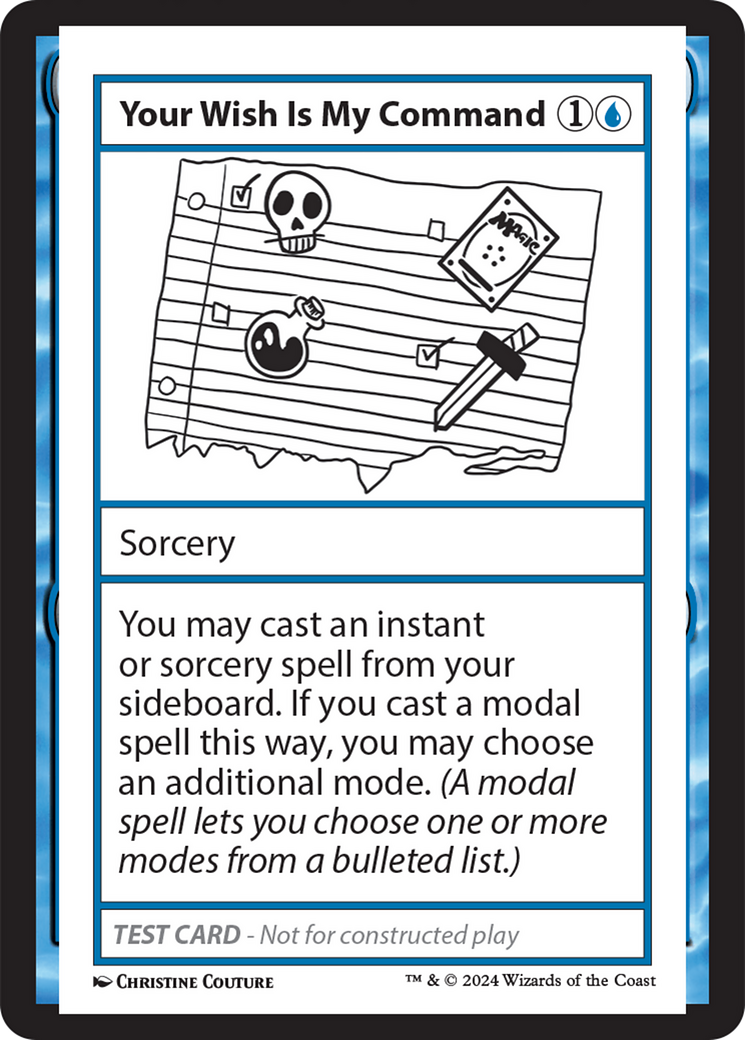 Your Wish Is My Command [Mystery Booster 2 Playtest Cards] | Gear Gaming Fayetteville