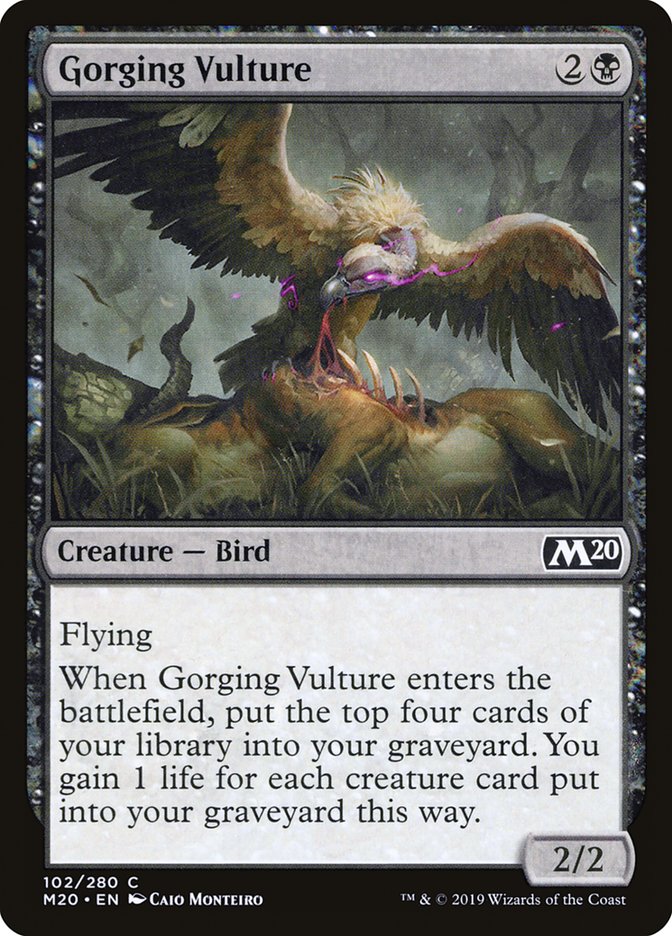 Gorging Vulture [Core Set 2020] | Gear Gaming Fayetteville