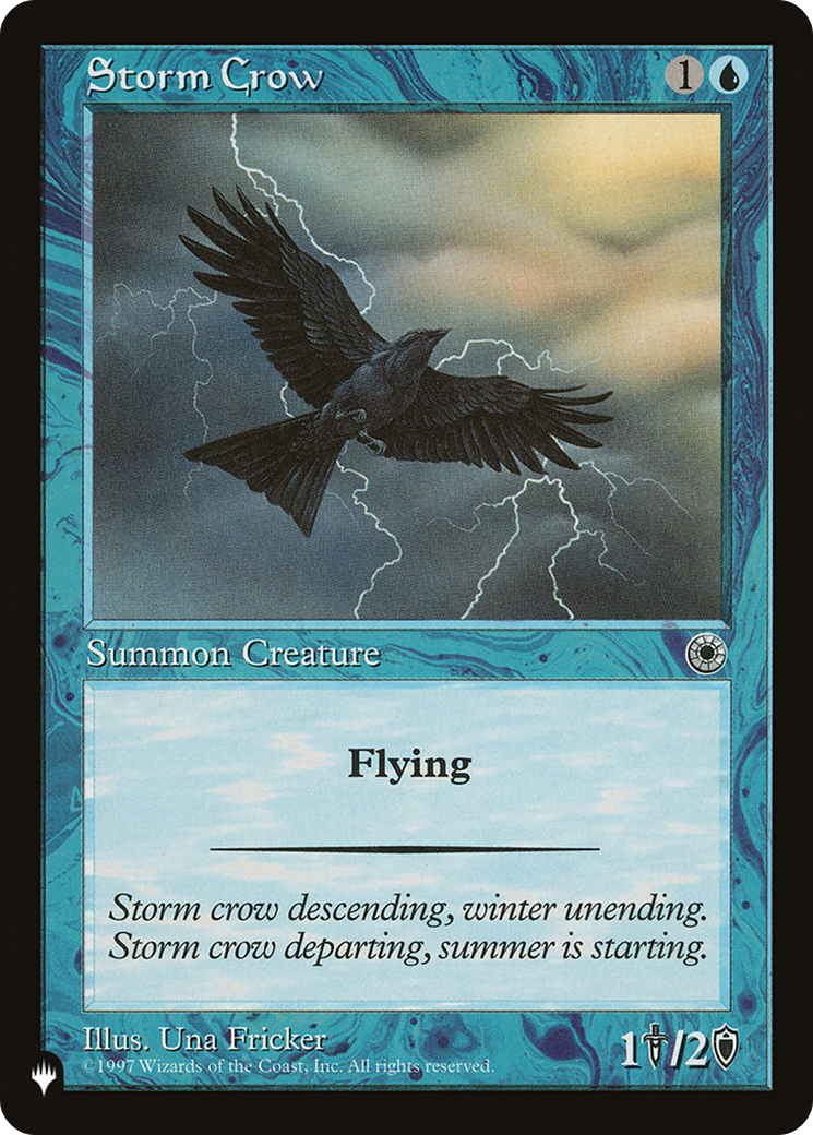 Storm Crow (POR) [The List Reprints] | Gear Gaming Fayetteville