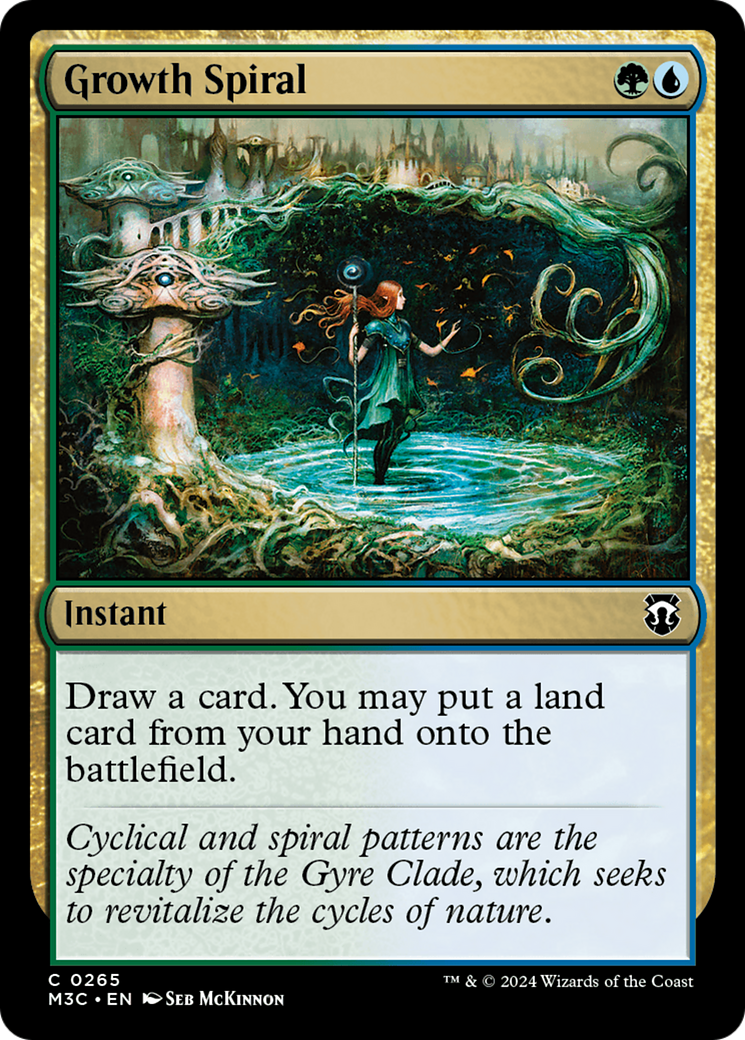 Growth Spiral (Ripple Foil) [Modern Horizons 3 Commander] | Gear Gaming Fayetteville