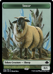 Elephant // Sheep Double-Sided Token [Dominaria Remastered Tokens] | Gear Gaming Fayetteville