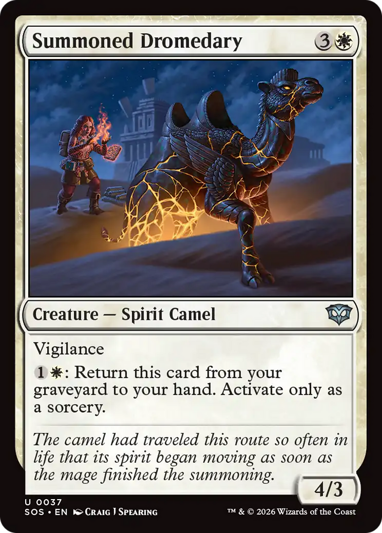 Summoned Dromedary [Secrets of Strixhaven] | Gear Gaming Fayetteville