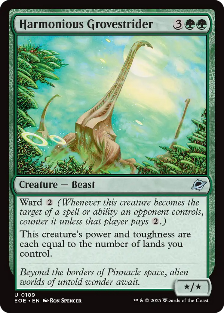 Harmonious Grovestrider [Edge of Eternities] | Gear Gaming Fayetteville