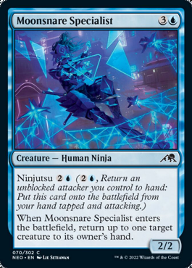 Moonsnare Specialist [Kamigawa: Neon Dynasty] | Gear Gaming Fayetteville