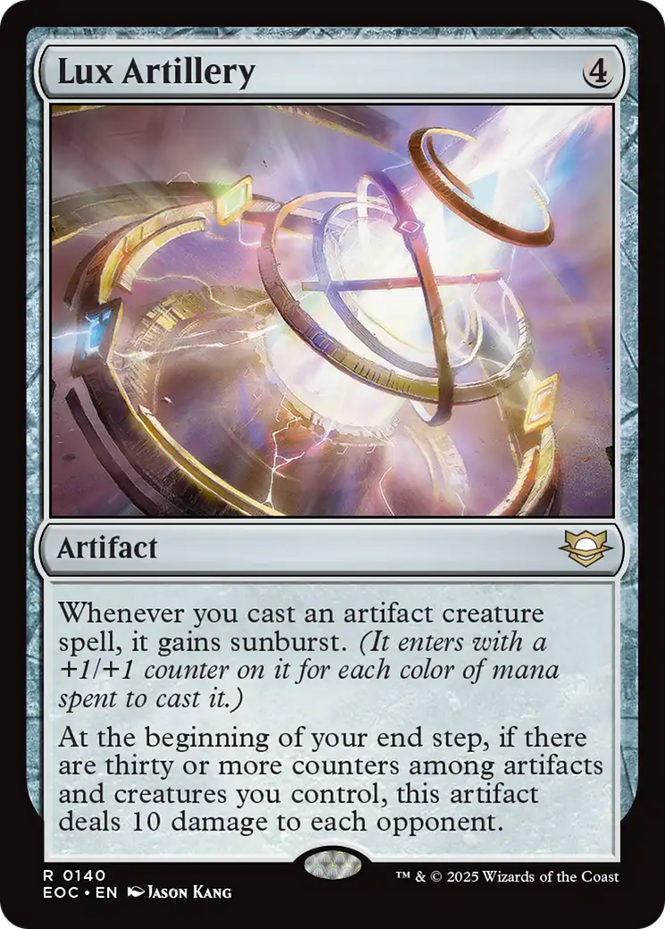 Lux Artillery [Edge of Eternities Commander] | Gear Gaming Fayetteville
