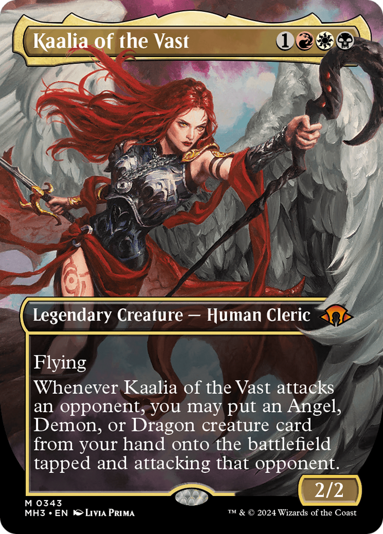 Kaalia of the Vast (Borderless) (0343) [Modern Horizons 3] | Gear Gaming Fayetteville