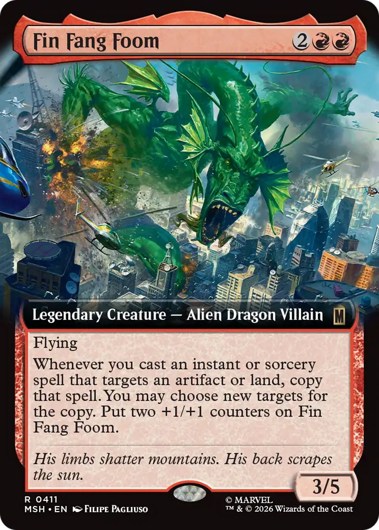 Fin Fang Foom (Extended Art) [Marvel Super Heroes] | Gear Gaming Fayetteville