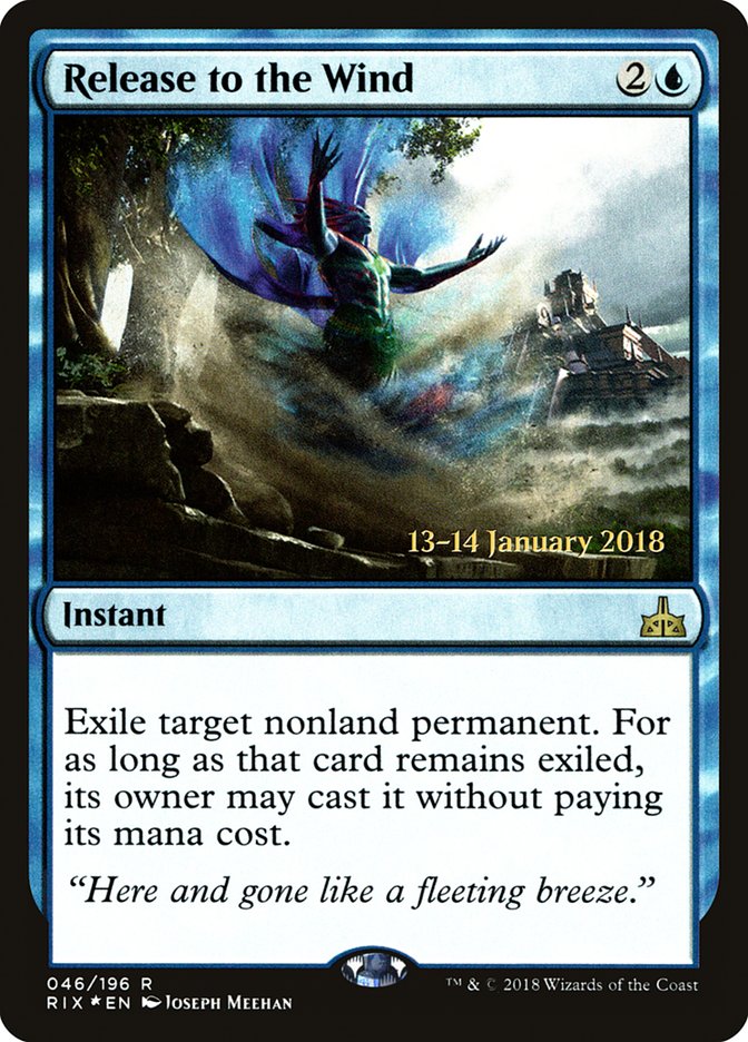 Release to the Wind [Rivals of Ixalan Prerelease Promos] | Gear Gaming Fayetteville