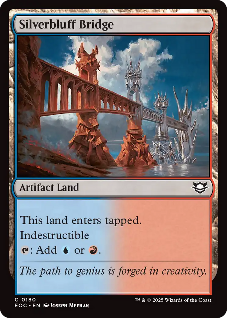 Silverbluff Bridge [Edge of Eternities Commander] | Gear Gaming Fayetteville