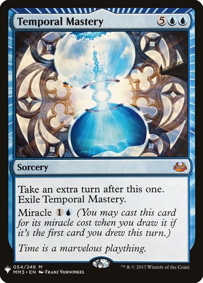 Temporal Mastery [Mystery Booster] | Gear Gaming Fayetteville